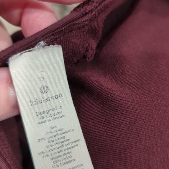 Lululemon Lunar New Year Energy High Neck Long Line Sports Bra - Picture 6 of 7